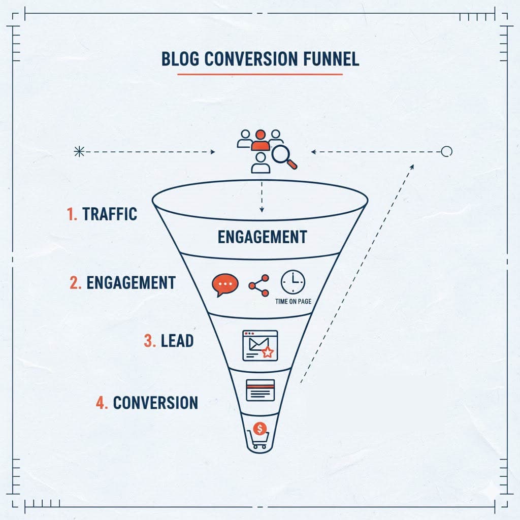blogger outreach ROI funnel