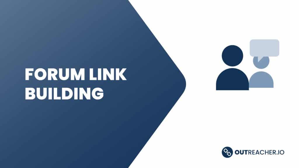 forum link building